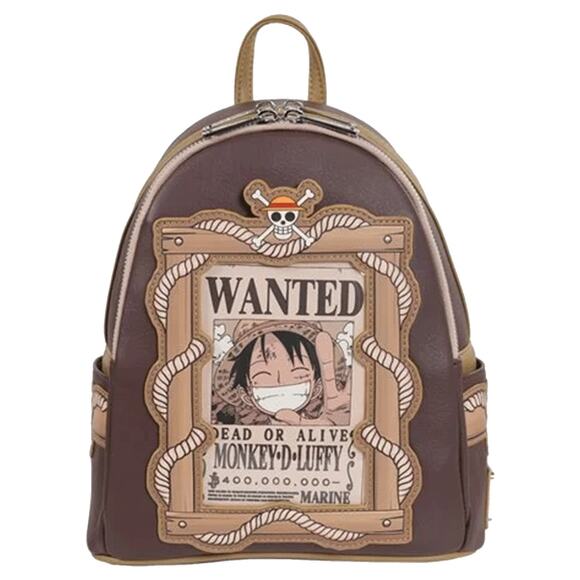 Loungefly One Piece Wanted Poster Mini Backpack NWT main image 8
